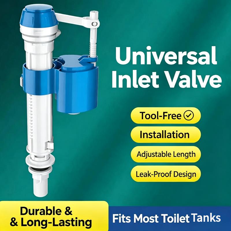Toilet Parts Toilet Inlet Shaft Float Valve Replacement Kits Toilet Fill Valve Repair Accessories Toilet Tank Water Inlet Valve