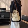 Straw Bags for Women Travel Beach Tote Crossbody Bag Bucket Summer Shoulder Handbag Phone Pouch