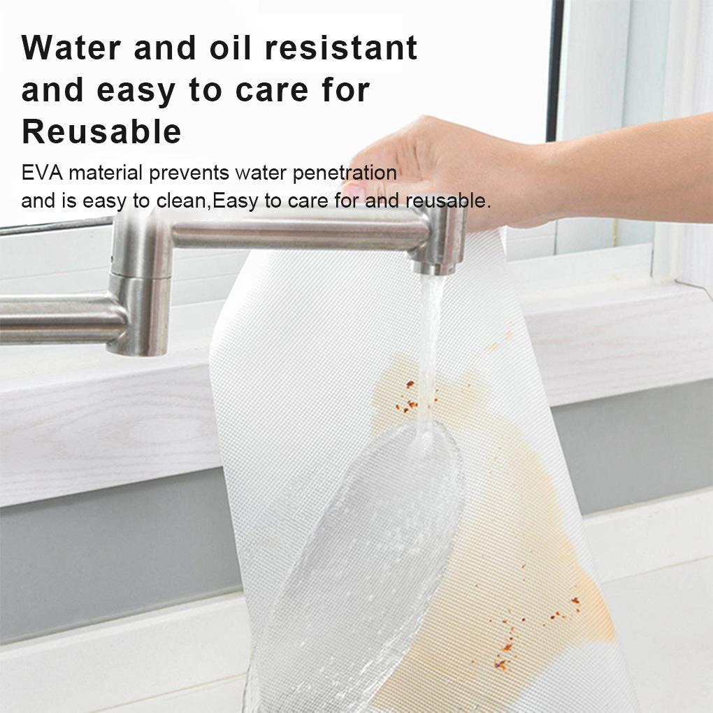 Refrigerator Multifunction Mat Non-Slide Transparent EVA Heat-Insulation Place Mats Oil-proof Table Liners Household Cabinet