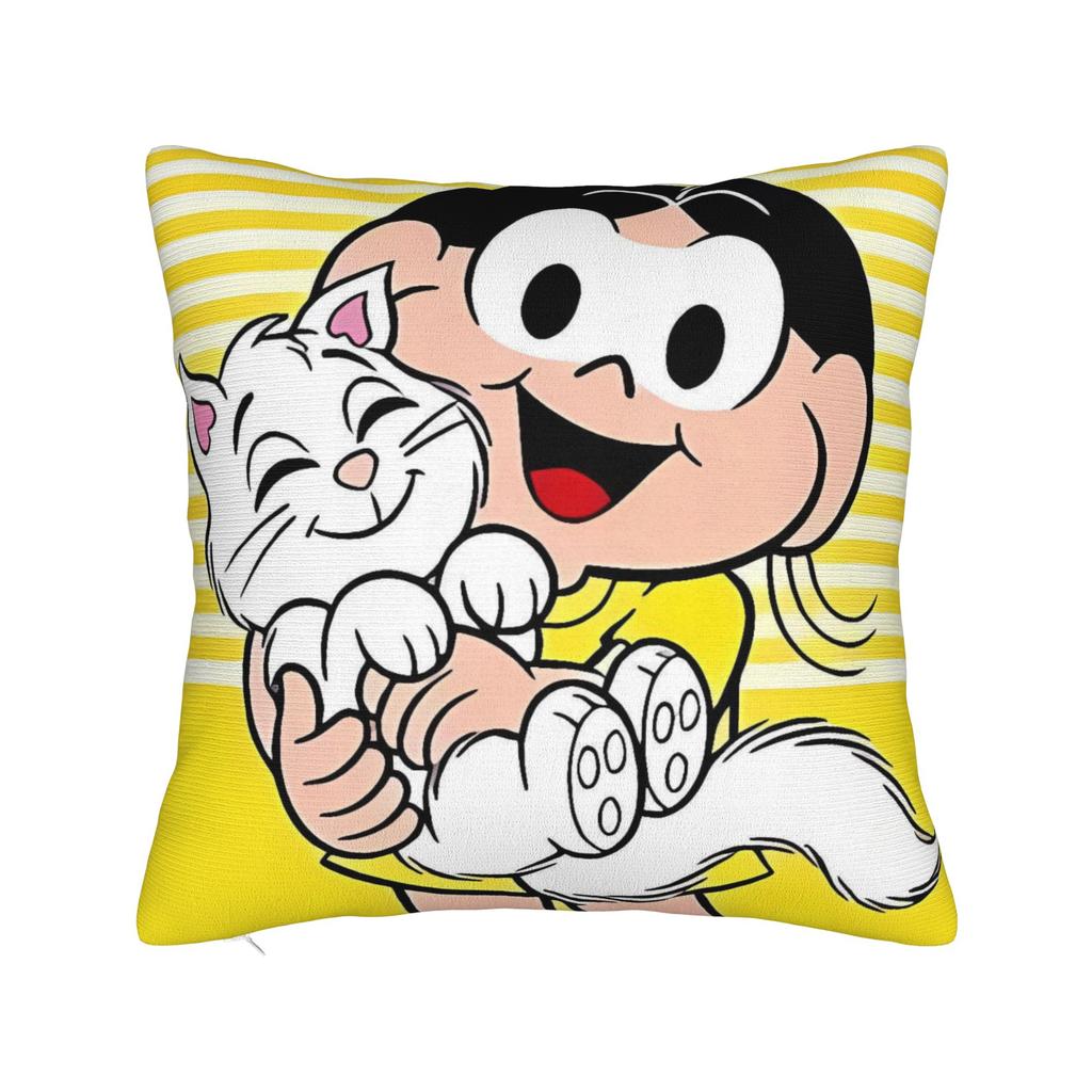 Pillow Case Cute Cartoon Magali Comfy Pillow Cover For Living Room Bed Chair Kawaii Pillowcases