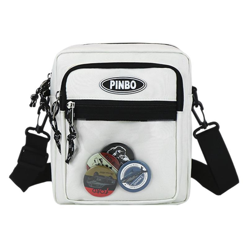 Bags Women's Trendy Brand Mini Casual Japanese Shoulder Bag Men's Mobile Phone Bag Casual Street Sports Messenger Bag Small Bag