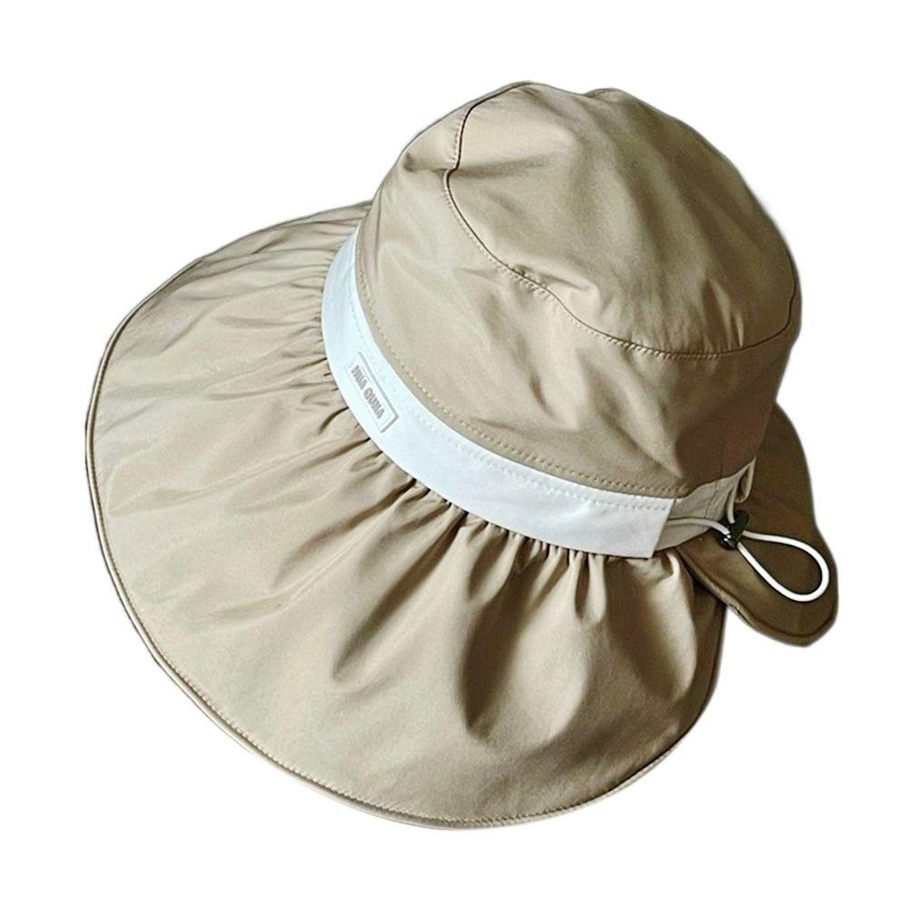 Adjustable Fisherman Hat Breathable Sun Hat New Bucket Hat  Women