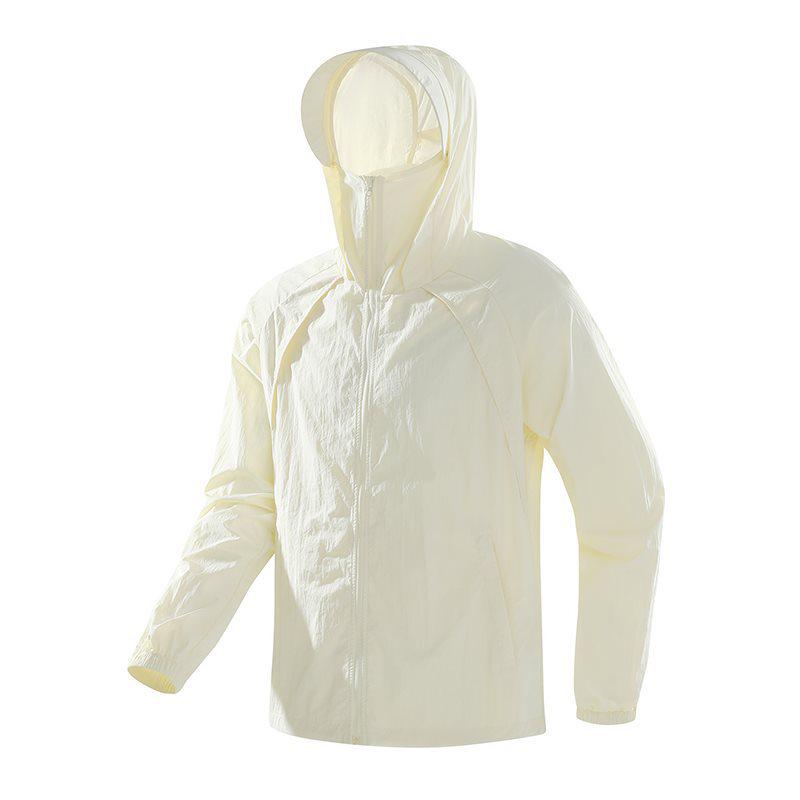 2026 Lightweight UPF50+ Hooded Cooling Sun Jacket for Men & Women: Popular Summer Sun Protection Clothing XS