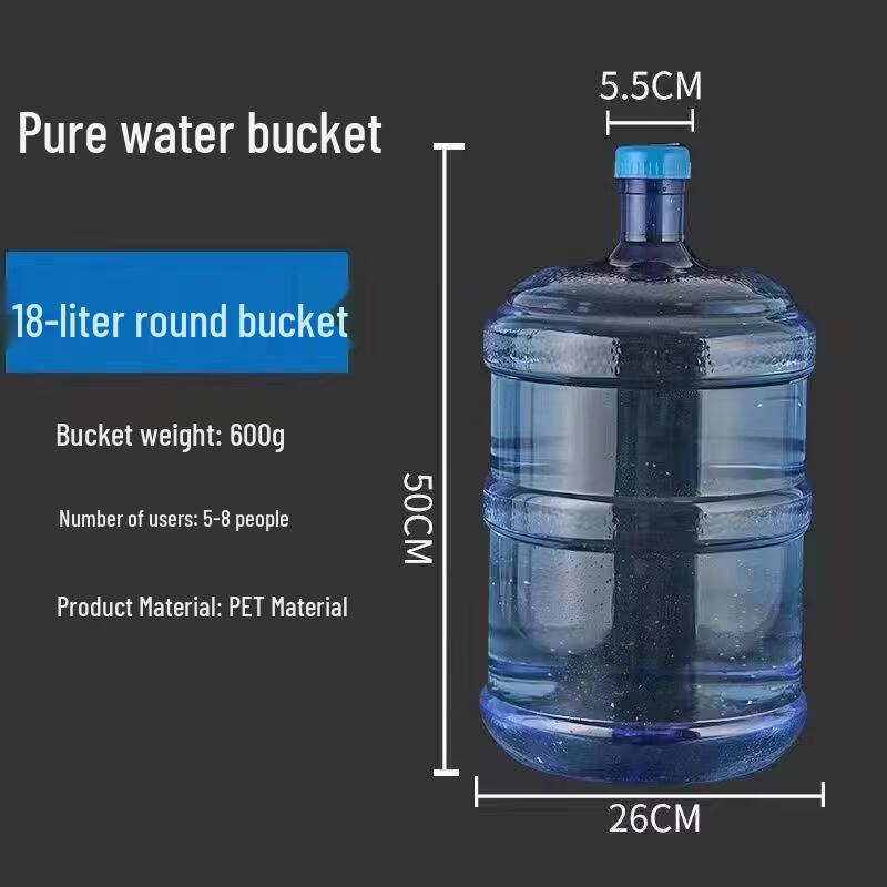 ZISIZ Food-Grade Silicone Portable Water Bucket with Lid