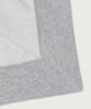 Reverse Weave Loose Fit College Hoodie Light Grey