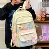 Junior high school student schoolbag girl Korean version cute campus high school student backpack versatile large capacity student class backpack