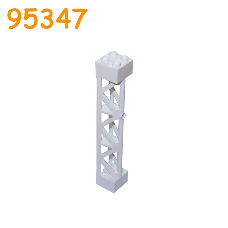 Construction Block City Accessories MOC Part Fence Railing Stair Barrier Ladder Guard Bar Castle Garden Farm Military Assemble Brick