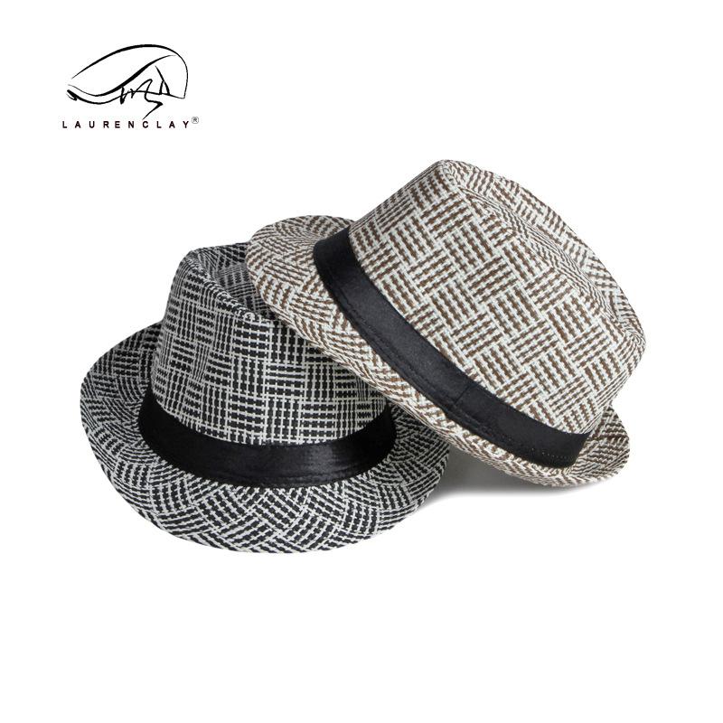 Spring and Summer Outdoor Sun Protection Visor Hat Male British Retro Top Hat Beach Hat Female Straw Jazz Hat Male