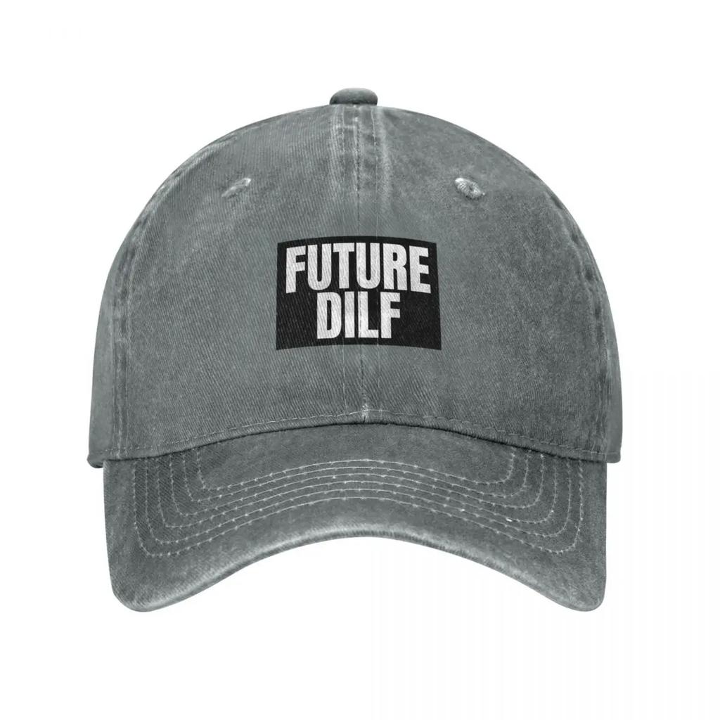 Future DILF Baseball Cap winter hats for Unisex Trucker Cap hiking hat Hat Unisex For The Sun Womens Beach Unisexs