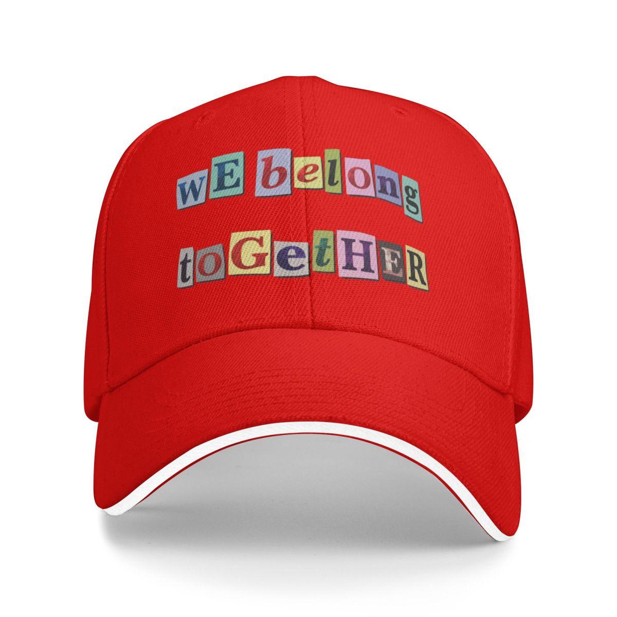 Baseball Caps We Belong Together Tour Fun Graphic Unisex Casual Spring Hats One Size