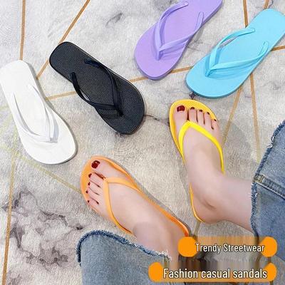 Sandalias de Tanga Antideslizantes para Playa Unisex de Verano