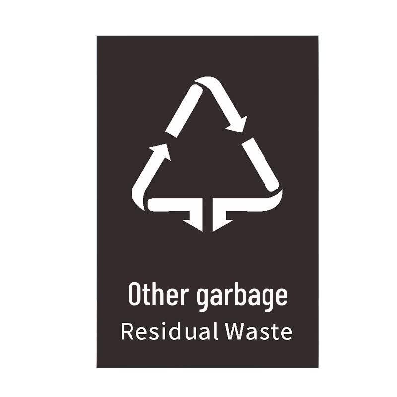 Anyi GNG-553 Waste Classification Stickers One Size