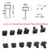 20/50/100 Pcs Micro Tactile Switch Momentary Tact DIP Switch 2 Pin 6 X 6 Mm Micro Touch Push Button Switch High 5 Mm 6 Mm 7 Mm 8 Switches4