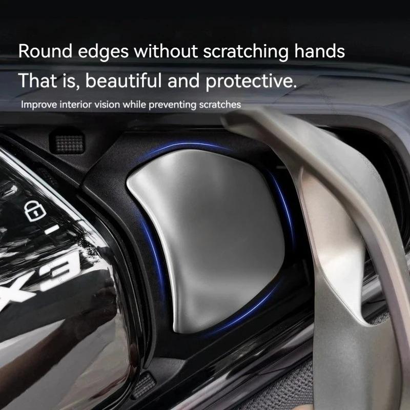 Voor BMW X3 G45 G48 2024-2025 Auto Deurklink Pols Decoratie Cover Roestvrij Staal Bescherming Sticker Styling Accessoires
