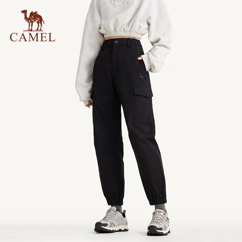 Camel Unisex Water-Repellent Mountain Style Jogger Cargo Pants