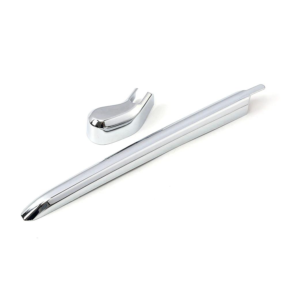 Für Volvo XC60 2018 2019 2024 ABS Auto Heckscheibenwischer Schutzabdeckung Heckscheibenwischerdüsenverkleidung Zubehör Dekorationsaufkleber