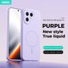 For Tecno Pova 7 Pro Case Luxury Liquid Silicone For Magsafe Magnetic Comfortable Protect Cover For Tecno Pova7 Pro Shell Bumper
