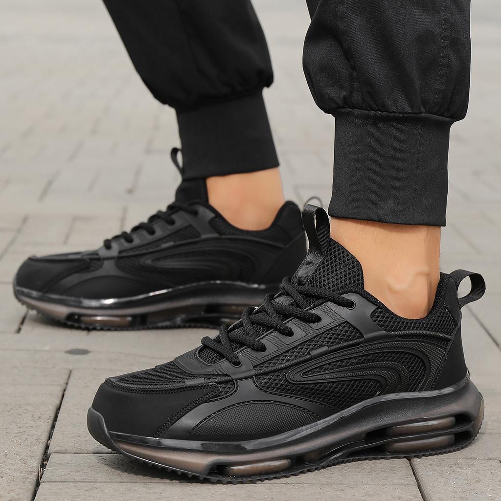 Men's Shoes 2025 New Large Size Sports Shoes Casual Fashion Dad Shoes Men's Outdoor Platform Non-slip Running Shoes