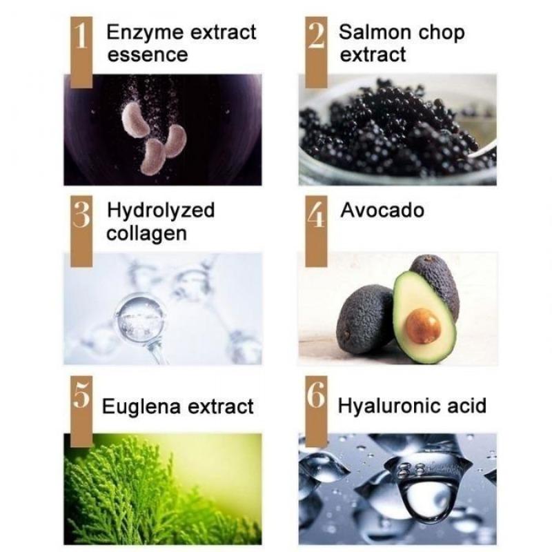 Pleťový zeštíhlující V krém, zpevňující a hydratační obličej, enzymový zeštíhlující krém, spalování tuků.