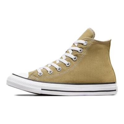 Chuck Taylor All Star Saisonfarbe Bequem & Vielseitig Abriebschutz High Top Espadrilles Unisex Braun
