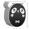 Black White Soap Storage Box Wall Mounted Cartoon Soap Holder Soap Dish  Home Shower Bathroom