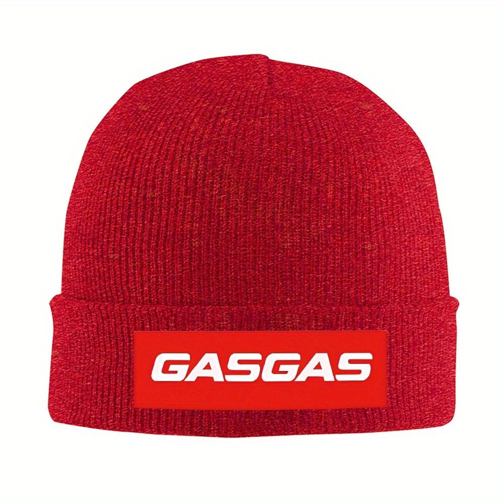 1pc Motorcycle Logo Beanie Hats Skullies Beanies Gym Head Wrap Unisex Women GasGas Caps Winter Graphic Y2K Cool Bonnet Hats Gift