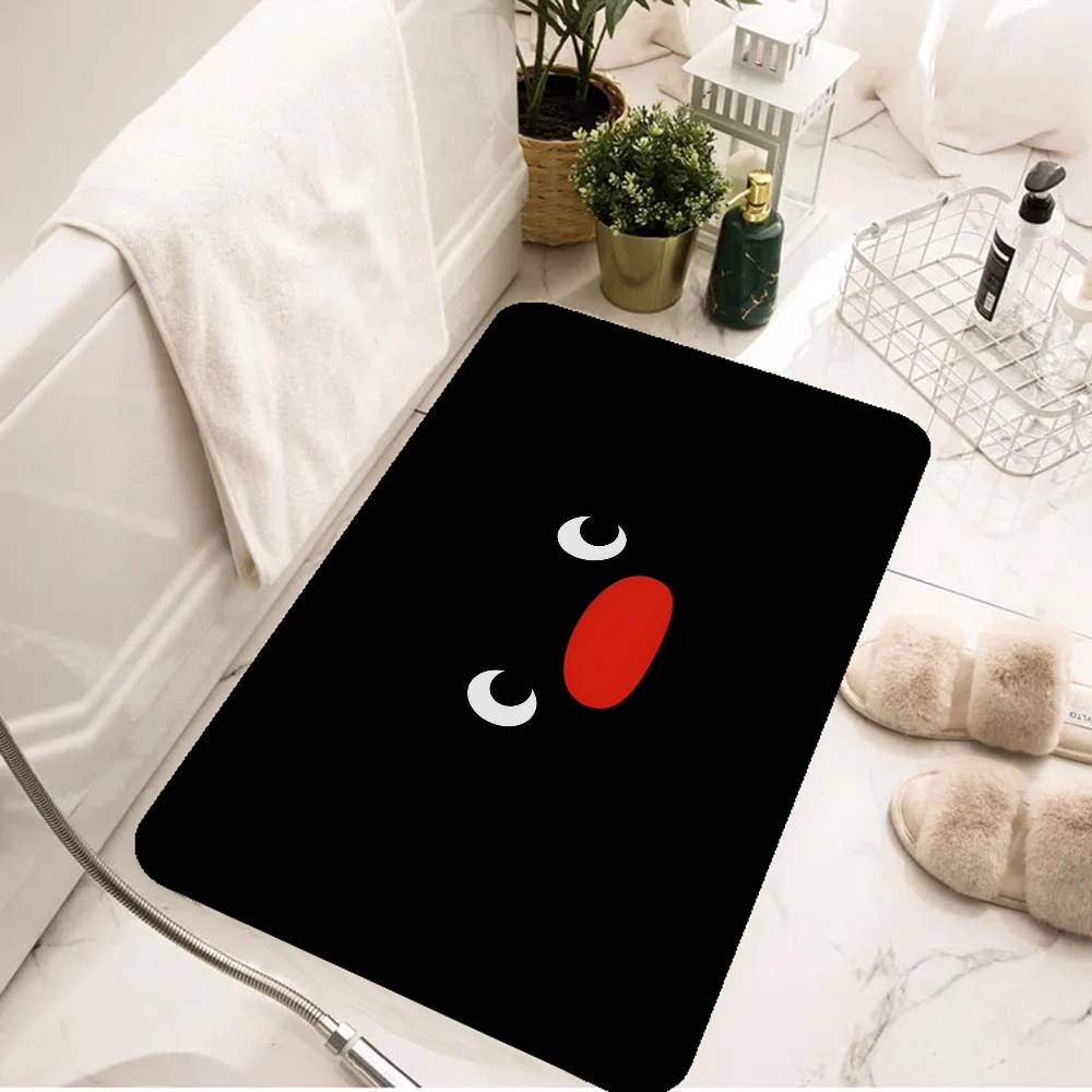 Cartoon Pinguin Anime Floor Mat Nordic Style Home Doormat Bathroom-Toilet Mats Bedroom Hotel Decor Mat