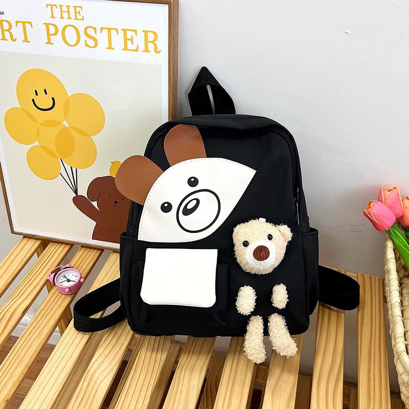 Schoolbag Backpack Primary School Students Kindergarten Cute Cartoon Children Class Backpack Lightweight Bear Printed Schoolbag