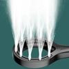 High Pressure Shower Head Heart Ring Spray Booster Pressurize Powerful Home Rain Shower Mixer Water Massage Bathroom Accessories