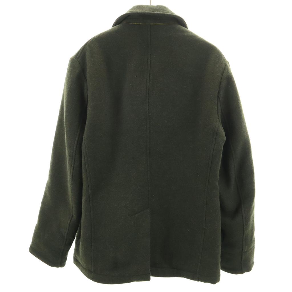 AQUARAMA made in Italy pea coat 52 khaki P coat Men's Used