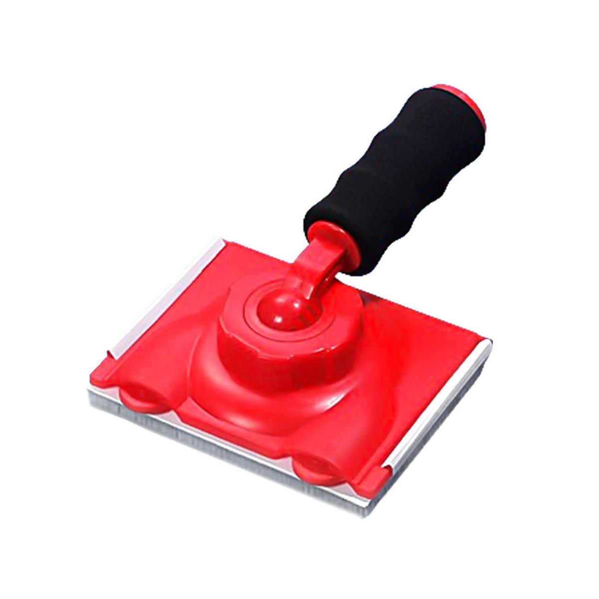 

Paint Brush Head with Detachable Sponge Black Sheathed Handle Brush Connectable Telescopic Rod for Ceiling Painting Wall Decor