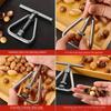 1PC Multifunctional Manual Nut Opener Cracker Machine Steel Kitchen Tool for Walnut Macadamia Nuts Sheller Tool