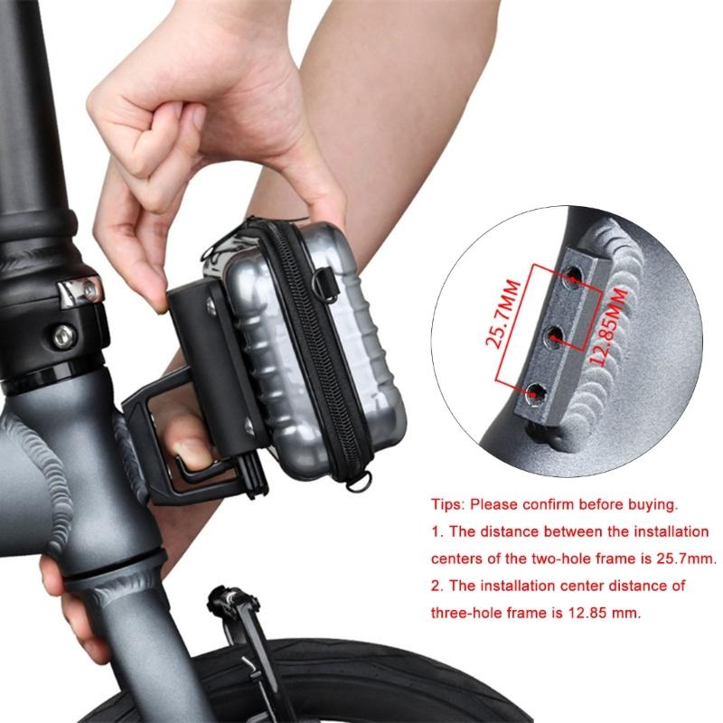 Folding Bicycles Bag Carriers Block Front Carriers Adapter Water Resistant Folding Bike Bag Cycling Accessory Bag