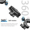 Sports Camera Double Clip Crab Clamp For Motorcycle Bike Handlebar Clip Bracket For Insta360 One X2 X3 Camera Accessory