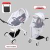 Rundes T6 Universelles Kinderwagen-Moskitonetz & Sonnenschutz mit Kühlmatte Zubehör