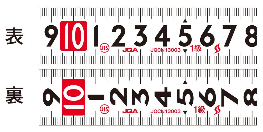 Shinwa Sokutei Convex Fit Gear Gokutachi with holder JIS 81396 25-7.0m