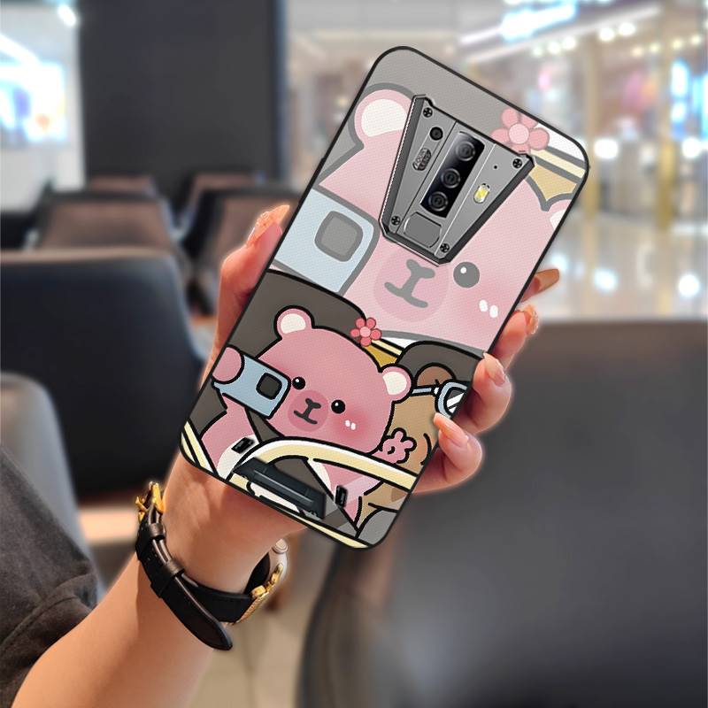 Back Cover Graffiti Phone Case For Blackview BV6900 Soft Case Anti-dust Silicone Full Wrap Shockproof Anti-knock Cute