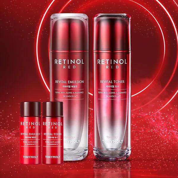 Red Retinol Skincare 2-piece set
