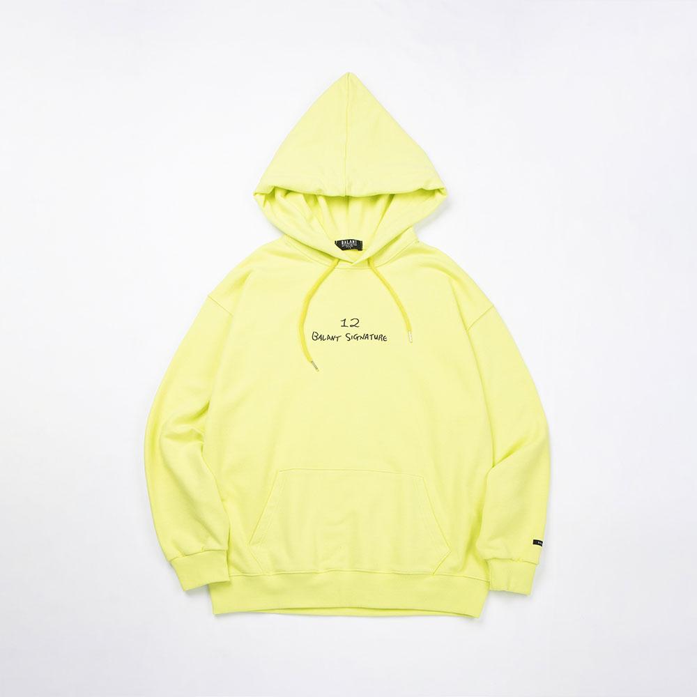 Valant Original Signature Basic Hoodie - Yellow Yellow/(L) Large