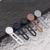 2/1pc Button Extender for Pants, Adjustable Waist Button, Retractable Waistband Expander, No Sew Buttons