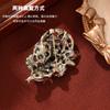 Fashion High-end Brooch Female Retro Design Niche Full of Diamonds, Plants, Flowers, Crystal Brooch Jewelry, Pin Buckle
