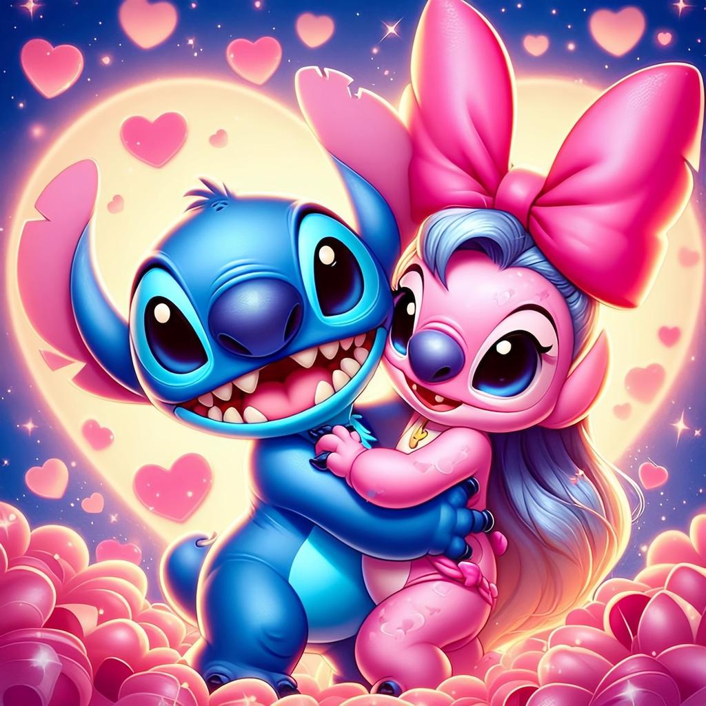 Diamond Painting Stitch Angel Embroidery Cartoon Mosaic Picture Rhinestones 5D DIY New Arrival Decor for Home