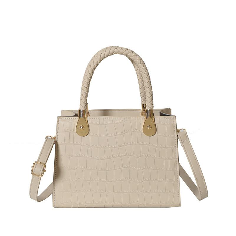 Elegant Pu Leather Crossbody Bag Versatile Small Square Shoulder Bag For Daily Use