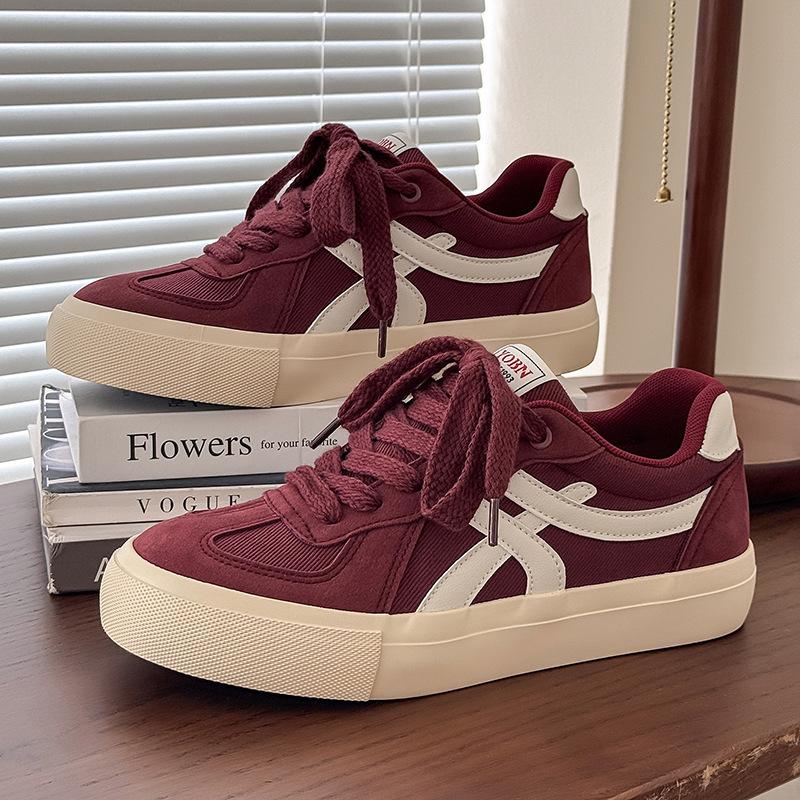 

Fashion Men Shoes Sneakers Soft Sole Anti Slip Casual Student Lace Up Outdoor 2025 Running Skateboarding Shoe Fashion Vulcanized Shoes 39