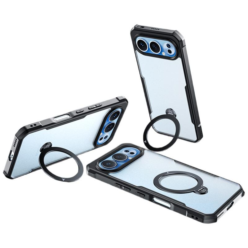 XunDi Rotating Stand Protective Case for Honor 500/500 Pro – Slim, Anti-Fall Design