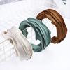 Neue Mode Weiche Frauen Sommer Haar Haar Hoop Haar Bands Für Mädchen Einfarbig Stirnbänder Designer Haarband Haar Zubehör