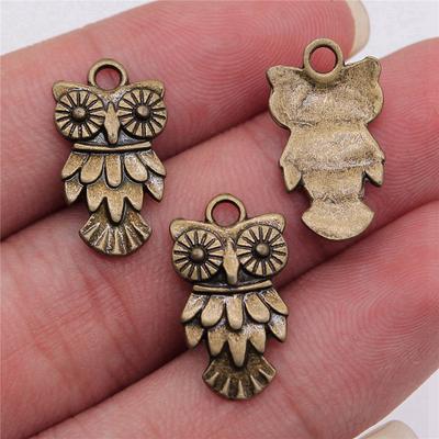 Eulenanhänger Anhänger Damenschmuck Ethnische Materialien