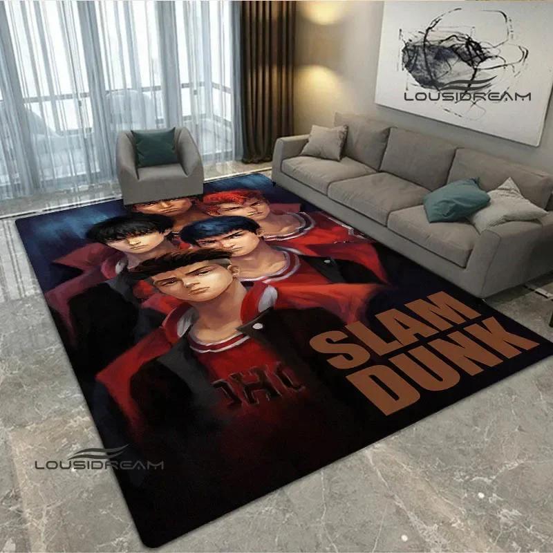 3D Cartoon Slam Dunk printed carpet Non-slip carpet outdoor carpets area rug Home bedroom decor rug for bedroom birthday gift