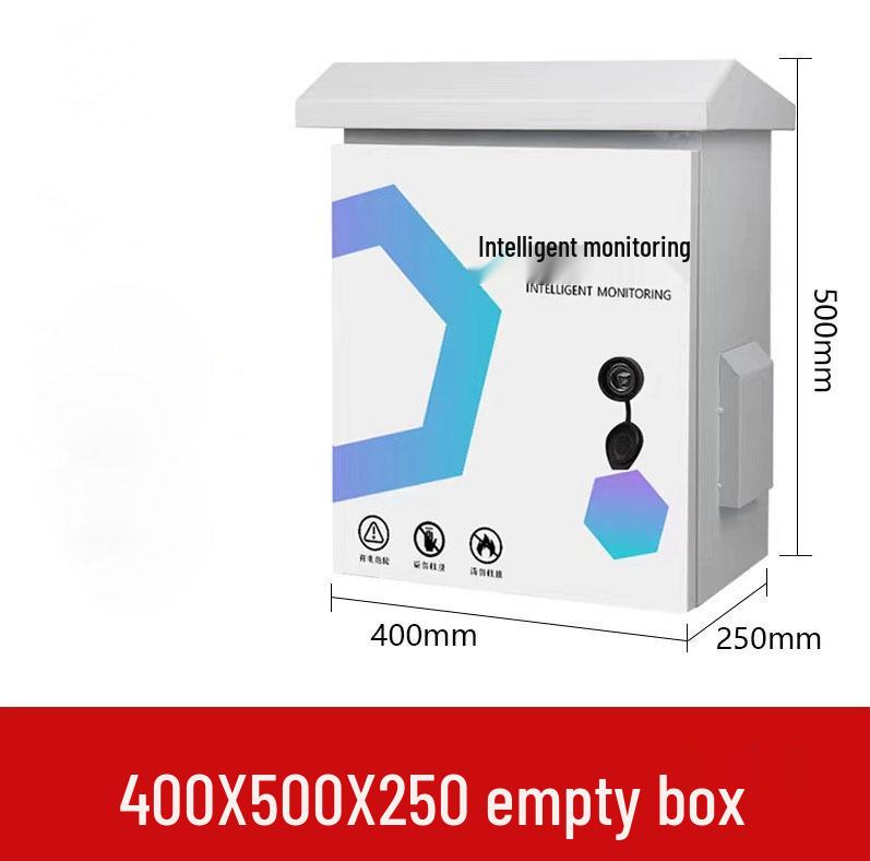 Outdoor Waterproof Surveillance Signal Light Control Box with Pole Mount