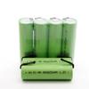 Original AA Rechargeable Battery 1.2V 2600mAh NiMH with Solder Pins for DIY Electric Razor Toothbrush Toys